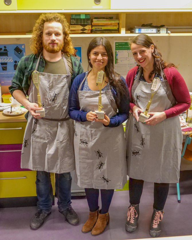 Winners of "The Great Ento Bake-off" 2019