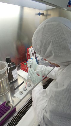 Biosafety Level 3-laboratorium (BSL3) in Wageningen