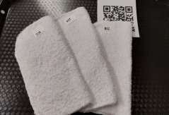 Test naar de zachtheid van handdoekjes