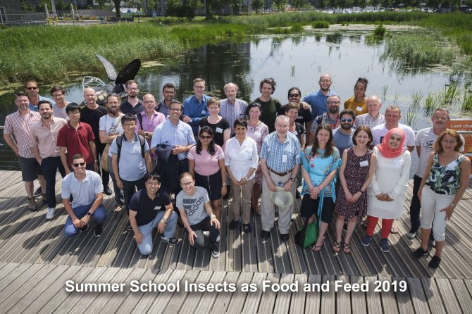 Participants 2nd edition Summer School Insects as Food & Feed