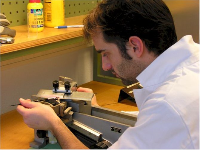 Thin sectioning with a Reichert microtome for wood determination and image analysis