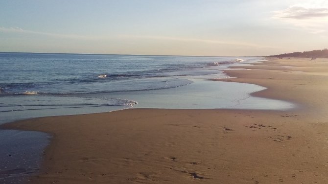 Uruguayan beaches under clean conditions (Photo credit: Ana Lia Ciganda, February 2021)
